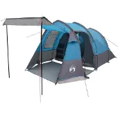 vidaXL Tunnelzelt Blau 390 x 215 x 152 cm