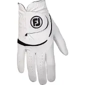 Footjoy Handschuh WeatherSof, weiss/schwarz
