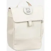 Kapten & Son Rucksack Fyn Kids Sandstone| Kinderrucksack Beige für Kita & Freizeit (4,5 L Volumen; DIN A5) | austauschbare Patches, reflektierende Details, Brustgurt | Jungen & Mädchen (2-5 Jahre)