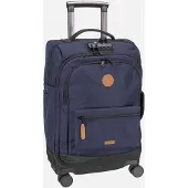 Cabaia Soft Suitcase 4 Wheels Essentials Trolley Reykjavik dunkelblau 55cm