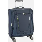 American Tourister Trolley Wanderlite Spinner Exp. TSA Dark Navy dunkelblau 56cm