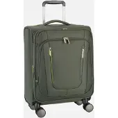 American Tourister Wanderlite Handgepäck Spinner S - Erweiterbar 45/49.5 Liter - 55x40x25 cm - dark khaki