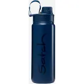 Satch Schulzubehör Edelstahl-Trinkflasche 500ml Blue