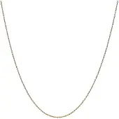 Design Letters Halskette - 40 cm - Vergoldet - - One Size - Schmuck