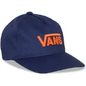 Vans Kappe Kinder Drop V Logo Snapback Deep Indigo