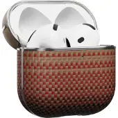 Pitaka Aramid Fiber Magnetic Case Schutzhülle für AirPods 4 Sunset