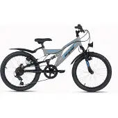 Wyld Gear Kinder-Mountainbike Fully ATB 20" Zodiac 6 Gänge RH 31 cm