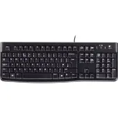 Logitech K120 for Business, Volle Größe (100%), Kabelgebunden, USB, QWERTZ, Schwarz
