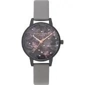Olivia Burton OB16AD50 Damen-Armbanduhr, Edelstahl-Gehäuse