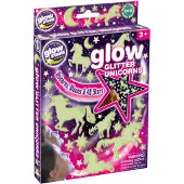 Brainstorm Products Brainstorm: Glow Glitter Stars + Einhörner