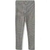 Wheat Agi Leggings Merinowolle, Navy Stripe, 116