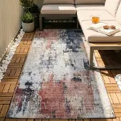 FRAAI Waschbarer Läufer - Domingo Grunge Terra Creme 80x300 cm