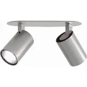 Astro Deckeneinbauspot Ascoli Trimless 2-flammig in Nickel-Matt GU10