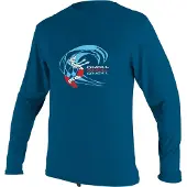 O'Neill O´neill Wetsuits O´zone Kinder Langarm Rashguard Blau 24 Months Blau 24 Months