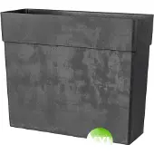 Deroma Raumtrenner Millennium 78 x 29,5 x 65 cm anthrazit