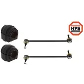 MAPCO 57690HPS Stabilisatorlager Reparatursatz für MINI Schrägheck (R56) Vorne 22,5mm Gummilager