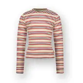 Vingino T-shirt Basic stripe top Mädchen Gelb 164