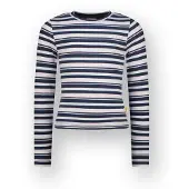 Vingino Longsleeve in Dunkelblau/ Weiß - 176
