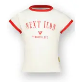 Vingino T-shirt Hely Mädchen Weiß 116
