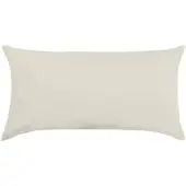TRAUMSCHLAF Uni Mako-Satin Kissenbezüge 40x60 cm | ecru - beige