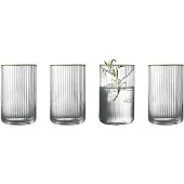 Lyngby Longdrinkglas Palermo Clear 500 ml (4er Set)