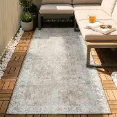 FRAAI Waschbarer Läufer - Domingo Oriental Beige 80x200 cm