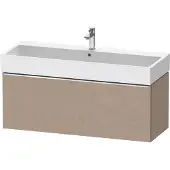 Duravit Waschtischunterschrank D-Neo 118,4x44,2cm, chr/Leinen, 1 Ausz., wandhängend