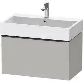 Duravit Waschtischunterschrank D-Neo 78,4x44,2cm, sw/gr ma, 1 Ausz., wandhängend