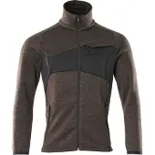Mascot Herren Strickpullover mit Reißverschluss ACCELERATE Dunkelanthrazit / Schwarz XS - 18105-951-1809-XS - Dunkelanthrazit / Schwarz