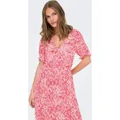 ONLY Maxikleid "ONLCHIANTI S/S LONG DRESS WVN NOOS" Viskose, regular fit