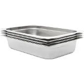 Syfax Gastronormbehälter 4 Stk. GN 1/1 100 mm Edelstahl