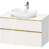 Duravit Waschtischunterschrank D-Neo 100x55cm, g pol/w g, 2 SBK, 1 A, 1 Pl