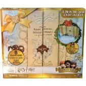 Spin Master Wizarding World Harry Potter "Die Karte des Rumtreibers" Adventskalender 2024 mit 8 exklusiven Figuren und weiteren Überraschungen, Box, Freistehend, Mehrfarbig