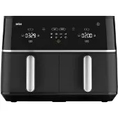 Braun TwinCook5 Heißluftfritteuse TD 5030I Schwarz TD5030I-TD5030IBK