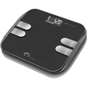 Little Balance 8210, Elektronische Personenwaage, 180 kg, 100 g, Schwarz, kg, Quadratisch