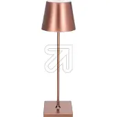 Sigor Akku-Tischleuchte Nuindie 38cm bronzefarben 2,2W FlexMood 2200K/2700K IP54 Ra85 dimmbar 4546301