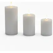 Relaxdays 3x LED-Kerzen