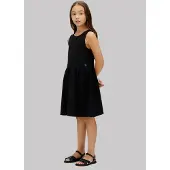 Calvin Klein Sommerkleid LVCKSJH01G Schwarz Regular Fit