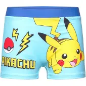 Pokémon Pikachu Jungen Badehose Badepant Boxer in Hell-Blau | Gr.: 128