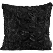 Magma Heimtex Magma Dekokissenhülle Fluffy 50x50 cm | schwarz - schwarz
