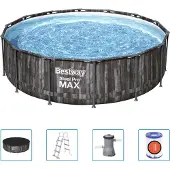 Bestway Steel Pro MAX Swimmingpool-Set Rund 427x107 cm