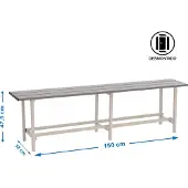 Simonlocker Desmontadas Metallbank 475x1500x320 Mm
