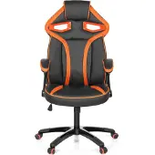 Hjh OFFICE GUARDIAN - Gamingstuhl Schwarz / Orange