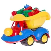 Hemar Family Pajacyk-Auto mit Bausteinen –