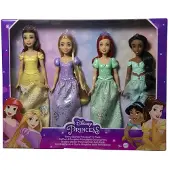 Mattel Disney Prinzessin-paket 4 Modeprinzessin-puppe