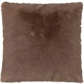 Magma Heimtex Magma Dekokissenhülle Skins 50x50 cm | Grauhörnchen - braun