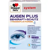 Queisser Pharma GmbH & Co. KG Doppelherz system Augen Plus Sehkraft + Schutz, 60 St. Kapseln