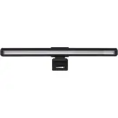 Emos Monitorleuchte Mia 30 cm, dimmbar, Lichtfarbe veränderbar, NO GLARE-Technologie, für 1-15 mm Monitorrahmen