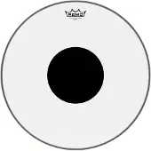 Remo Controlled Sound klar schwarz Dot Drumhead 18"