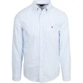Tommy Hilfiger Flex Poplin Classic Sweet Blue/stripe Größe: XL | Casual hemden Outlet | Herren | Blau